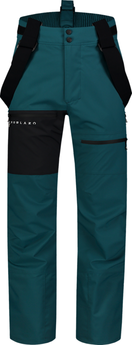Pantaloni de schi și snowboard verzi pentru bărbați OFF-PISTE