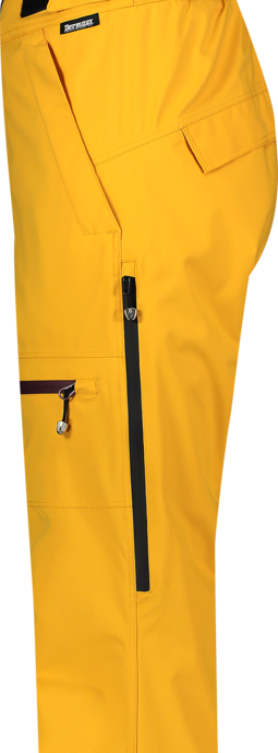 Pantaloni de schi și snowboard galbeni pentru bărbați OFF-PISTE