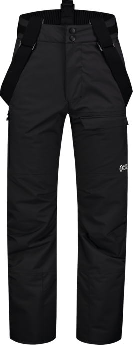 Pantaloni de schi și snowboard negri pentru bărbați PLOW