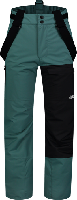 Pantaloni de schi și snowboard verzi pentru bărbați PLOW