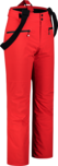 Pantaloni de schi roșii pentru bărbați SNOWCAT