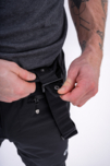 Pantaloni de schi negri pentru bărbați SNOWCAT