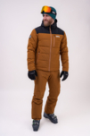 Pantaloni de schi maro pentru bărbați SNOWCAT