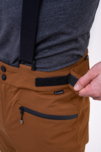 Pantaloni de schi maro pentru bărbați SNOWCAT