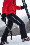 Pantaloni de schi negri pentru bărbați SLALOM