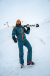 Pantaloni de schi verzi pentru bărbați SNOWCAT