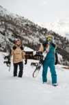 Pantaloni de schi verzi pentru bărbați SNOWCAT