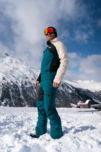 Pantaloni de schi și snowboard verzi pentru bărbați OFF-PISTE