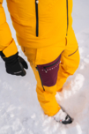Pantaloni de schi și snowboard galbeni pentru bărbați OFF-PISTE