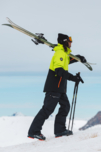Pantaloni de schi și snowboard negri pentru bărbați OFF-PISTE