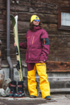 Pantaloni de schi și snowboard galbeni pentru bărbați OFF-PISTE