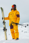 Pantaloni de schi și snowboard galbeni pentru bărbați OFF-PISTE