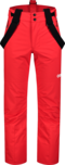 Pantaloni de schi roșii pentru bărbați SNOWBANK