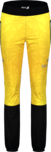 Women's yellow light waterproof softshell pants FINDING
