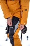 Pantaloni de schi și snowboard galbeni pentru bărbați PLOW