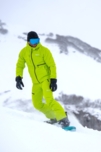 Pantaloni de schi verzi pentru bărbați FROSTED