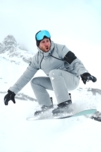 Pantaloni de schi gri pentru bărbați FROSTED